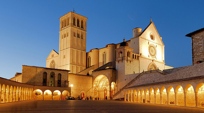 tour virtuale basilica san francesco assisi