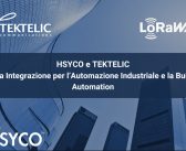 Da HSYCO e TEKTELIC arriva una nuova integrazione per Building Automation